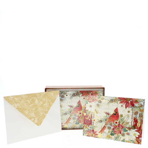 NEW PUNCH CHRISTMAS NOTE CARDS blank inside 12 CT "Religious" 2 ea 6 designs 