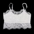 thumbnail image 2 of Bralette de encaje floral con tiras Sujetador De Encaje Floral Bralette Sujetador Sin Aros Crop Top Bustier Sujetador Chaleco Blanco (Sin Almohadilla) Blanco (sin almohadilla) Magideal Bralette de encaje floral con tiras, 2 of 7