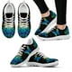 thumbnail image 1 of Zapatillas deportivas de marca con diseño de libélula y mandala bohemio, cómodas y transpirables, para verano, para caminar, planas., 1 of 6