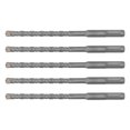 thumbnail image 3 of Broca para martillo rotatorio Nikou 5 piezas carburo, 3 of 9