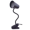 thumbnail image 3 of Mainstays LED Clip Desk Lamp, Adjustable Flexible Gooseneck, Matte Black Finish, Energy Efficient, 1-Pack, 3 of 6