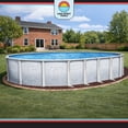 thumbnail image 3 of Lake Effect Pools 18' x 33' x 52" Height Oval Lifestyle Above Ground Swimming Pool with 25 Gauge Solid Blue Liner, 3 of 7