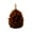 Brown, variant on Pine Cone Candle Flameless with LED Flickering Light, Battery Operated Candle for New Year Celebration Holiday Decorations 3.74 x 2.17 Inches for Home Party Decoration Christmas Gift, Autumn Table