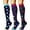 style5, variant on 3 Pairs Compression Socks for Women & Men Circulation Sport Compression Socks 20-30 mmHg Long Socks for Women Knee High Socks for Athletic Running Cycling.L/XL