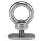 thumbnail image 1 of GOOHOCHY Anillos y ganchos para kayak Gancho de carga de acero inoxidable Gancho de tornillo Gancho para riel de kayak Ojal de sujeción Accesorios para kayak (plateado), 1 of 7