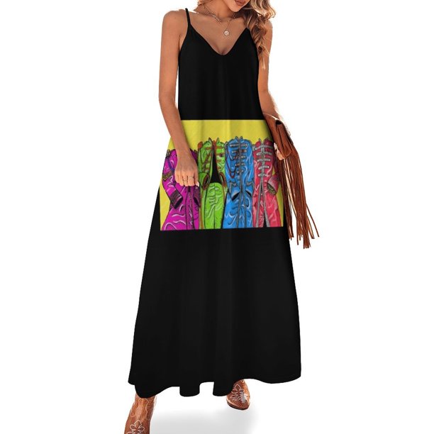 Vestido sin mangas con estampado artístico enmarcado de traje de sargento Pepper Vestido largo de mujer Vestido de noche de lujo para mujer para boda Ropa femenina