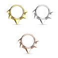 thumbnail image 4 of Bendable Nose Septum and Ear Cartilage Hoop Body Jewelry 16G 10mm, 4 of 4