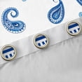 thumbnail image 4 of Castle Fairy Bohemian Paisley Curtains Pack of 2 (42x84 Each),Flower Curtains Blackout, 4 of 6