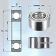 thumbnail image 4 of Unique Bargains 1 Pcs Rear Left Right Wheel Bearing Fit for BMW 128i 2008-2013 Silver Tone, 4 of 7