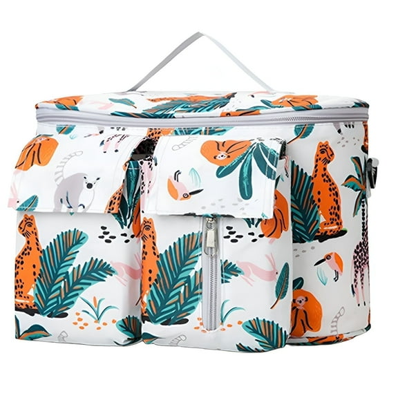 GASTROPOD Diaper Bag,Metal Frame Diaper Bag Backpack,Scientific Layout Baby Diaper Bag,Style