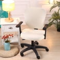 thumbnail image 3 of Polyester Beautiful And Fashionable Chair Cover Transform Office Chair Stretch Office Chair Cover High Elastic Office Chair Cover Snug Fit Guaranteed Stretch Office Chair Cover Computer Chair Cover P, 3 of 9