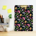 thumbnail image 5 of FMSHPON Cute Birds Flowers Butterfly Clipboard Hardboard Wood Nursing Clip Board and Pull for Standard A4 Letter 13x9 inches, 5 of 7