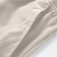 thumbnail image 3 of Jalioing Mens Quick Dry Sport Shorts Solid Color Lightweight Drawstring Elastic Waist Athletic Shorts Casual Workout Shorts, 3 of 8