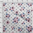 thumbnail image 2 of oneOone Velvet Light Pink Fabric Floral & Geometric Sewing Fabric By The Yard Printed Diy Clothing Sewing Supplies 58 Inch Wide, 2 of 5