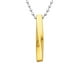 thumbnail image 5 of Collar pendiente Sunnimix Unisex Acero inoxidable Oro, 5 of 5