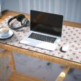 thumbnail image 3 of Long Mouse Pads for Desk,Red and Yellow Christmas Pattern Desk Mats on Top Of Desks, Desk Mouse Pad Extra Large with 3mm Non-Slip Base and Stitched Edge for Gaming,Office,Work,Home 35.4x15.7in, 3 of 5