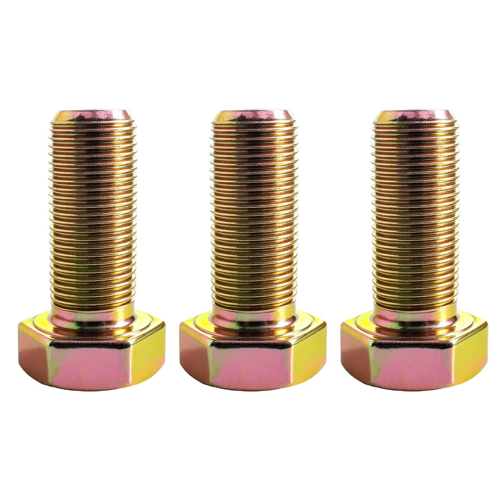 GR 8 Hex Blade Bolts 5/8-18 x 1-1/2 3 Pack for Bad Boy Mower Blades
