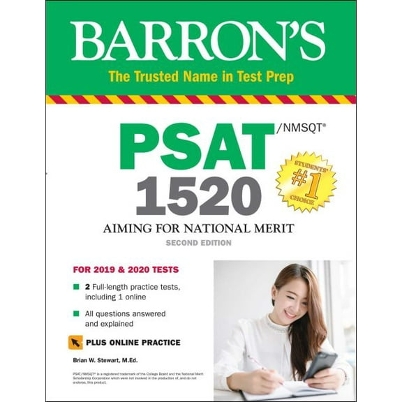 Pre-Owned PSAT/NMSQT 1520 with Online Test (Barron's Test Prep) Paperback