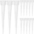 thumbnail image 1 of 50Pcs Flower Stems Tube Holder Floral Water Tubes Plastic Flowers Vials Stem Water Tube, 1 of 4