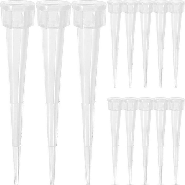 50Pcs Flower Stems Tube Holder Floral Water Tubes Plastic Flowers Vials Stem Water Tube