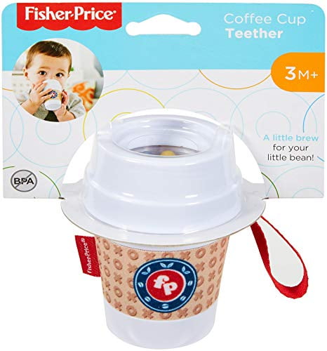 fisher price coffee teether