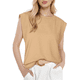 thumbnail image 1 of Camiseta Sin Mangas Informal de Verano para Mujer Color Albaricoque XXL, 1 of 4