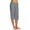 Gris, variante sur fartey Pantalon Capri pour Femmes en Coton et Lin Grande Taille Poches Cordon de Serrage Coupe Ample Pantalon 2025 Été Taille Élastique Sport Yoga Pantalon 3/4, M-5TG