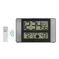 thumbnail image 6 of La Crosse Technology Atomic Digital Clock with Temperature and Moon Phase, Aluminum finish, 513-1417AL, 6 of 8