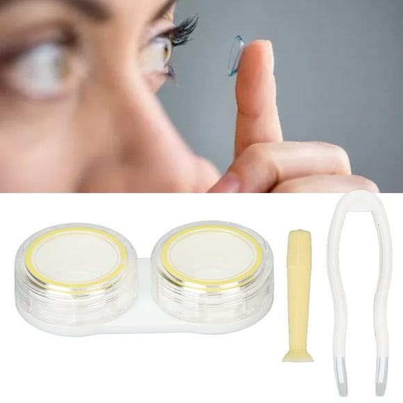 Caja para lentes de contacto caja liviana y fácil de limpiar para lentes de contacto caja de almacenamiento para pinzas para viajes ANGGREK Otros