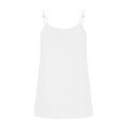 thumbnail image 6 of BLVB Camisole Tops for Women Scoop Neck Adjustable Spaghetti Strap Casual Basic Tank Tops Shirt Summer Clothes, 6 of 7