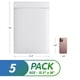 thumbnail image 2 of Pack de 5 Sobres Burbuja de Polietileno Blancos 12.5″ x 18″ Sobres Acolchados con Cierre Autoadhesivo, 2 of 8