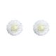 thumbnail image 1 of Monstrate Flores de papel Decoraciones florales para la pared Artesanía Adorno de bricolaje Telón de fondo decorativo Flores de boda Blanco leche 15 cm Blanco Leche 15cm 2piezas Monstrate CBP303994, 1 of 6
