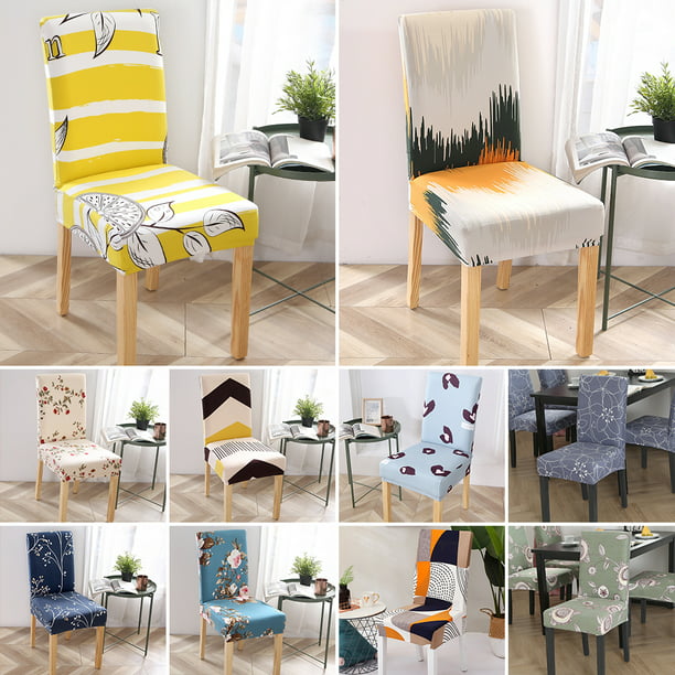 New Elastic Dining Chair Covers Kitchen, High Back Dining Chair Covers Nz