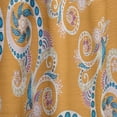 thumbnail image 4 of Designart 'Flowers With Ornamental Floral Pattern' Bohemian & Eclectic Curtain Panel, 4 of 5