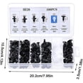 thumbnail image 3 of Direct Fitments Auto Car Door Retainer Clips, Plastic Rivets Black Replacement, Meet Or Exceed OEM Specification, Easy Install, Multipurpose (100), 3 of 5