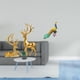 thumbnail image 2 of Elegante colección de figuras de resina de ciervos y pavos reales para la decoración del hogar, sala de estar y jardín. Esculturas y adornos únicos., 2 of 8