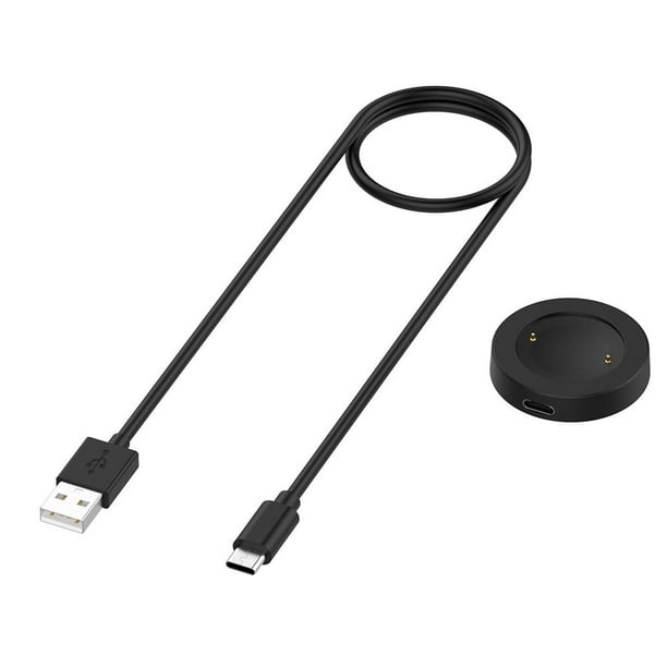 Cargador de reloj portátil para Honor Watch4 (División negra)