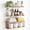 Rustic Brown, variant on XIMEI Bathroom Floating Shelves Over Toilet, 15.8" Farmhouse Rustic Wood, 3+1 Tier, Rustic Brown