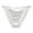 White, variant on WEAIXIMIUNG Women's Panties Briefs Plus Size French Bow Sexy Hollow Out Underwear for Women with Low Waist Seamless Satin and A Pure Desire for Buttoned Triangle Pants