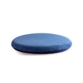 thumbnail image 1 of Toystoory Cojín de algodón con memoria para silla, asiento, ventana, taburete, almohadillas, transpirable, cómodo, Universal, almohada Decoración del hogar Azul oscuro Diámetro38cm/THK 4cm, 1 of 6