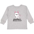 thumbnail image 3 of Inktastic Grandmas Snuggle Bunny Easter Girls Long Sleeve Toddler T-Shirt, 3 of 5