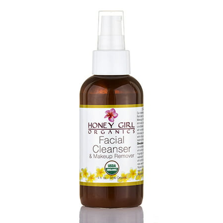 Facial Cleanser & Makeup Remover - 4 fl. oz by Honey Girl (Best Way To Make Honey Oil)
