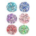 thumbnail image 1 of 80 accesorios de pulsera estilo Panjia YONGSHENG cuentas con orificio grande 6 colores para mujer, 1 of 3