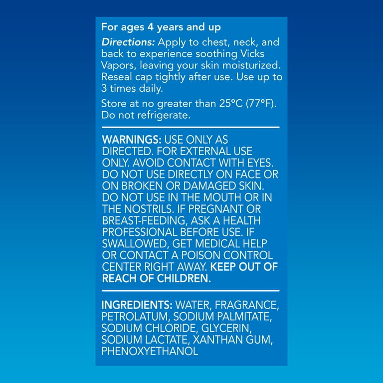 Vicks VapoStick, Invisible Solid Balm with Soothing Vicks Vapors