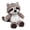 Light gray raccoon, variant on Forest Animal Plush Toy Stuffed Animal Soft Cute Gift for Birthday Home Decor