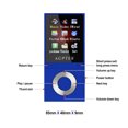 thumbnail image 2 of AGPtek Portable BT MP3 Music Player with FM Lossless Support up to 64 GB,Blue, 2 of 4