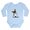 Sky Blue, variant on CafePress - Kiniart Tricolor Corgi Long Sleeve Infant Bodysuit - Long Sleeve Cotton Baby Bodysuit