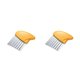 thumbnail image 4 of Moyic Cortador de papas Cocina ondulada Máquina para hacer papas fritas de frutas de mano Chopper Mango de plástico Lavable Gadget antiadherente para Type2 NO2 Moyic CBP221582, 4 of 5