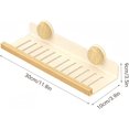 thumbnail image 3 of Suction Cup Shelf, No-Drill, Over Sink, 12 Inch, for Kitchen and Bathroom, 3 of 5