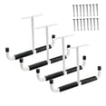 thumbnail image 3 of Flynix 4 Pieces Overhead Garage Storage Hook Display Rack Utility Hanger,Ceiling Hanger White, 3 of 9